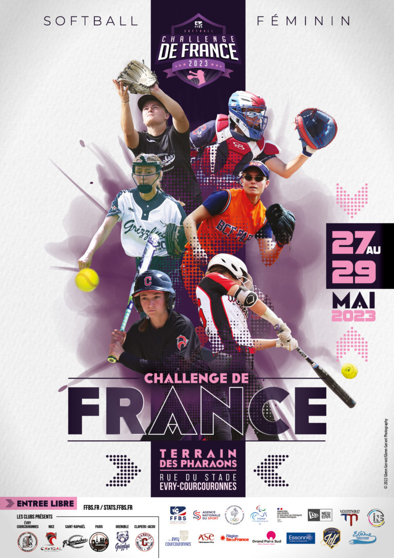 Les Pharaones d’Evry-Courcouronnes triomphent au Challenge de France de Softball 2023 !